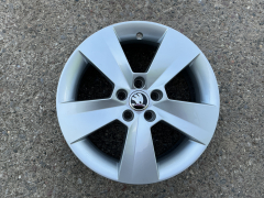 alu kola Škoda 16” 5x100 6J ET38 střed 57.1 mm